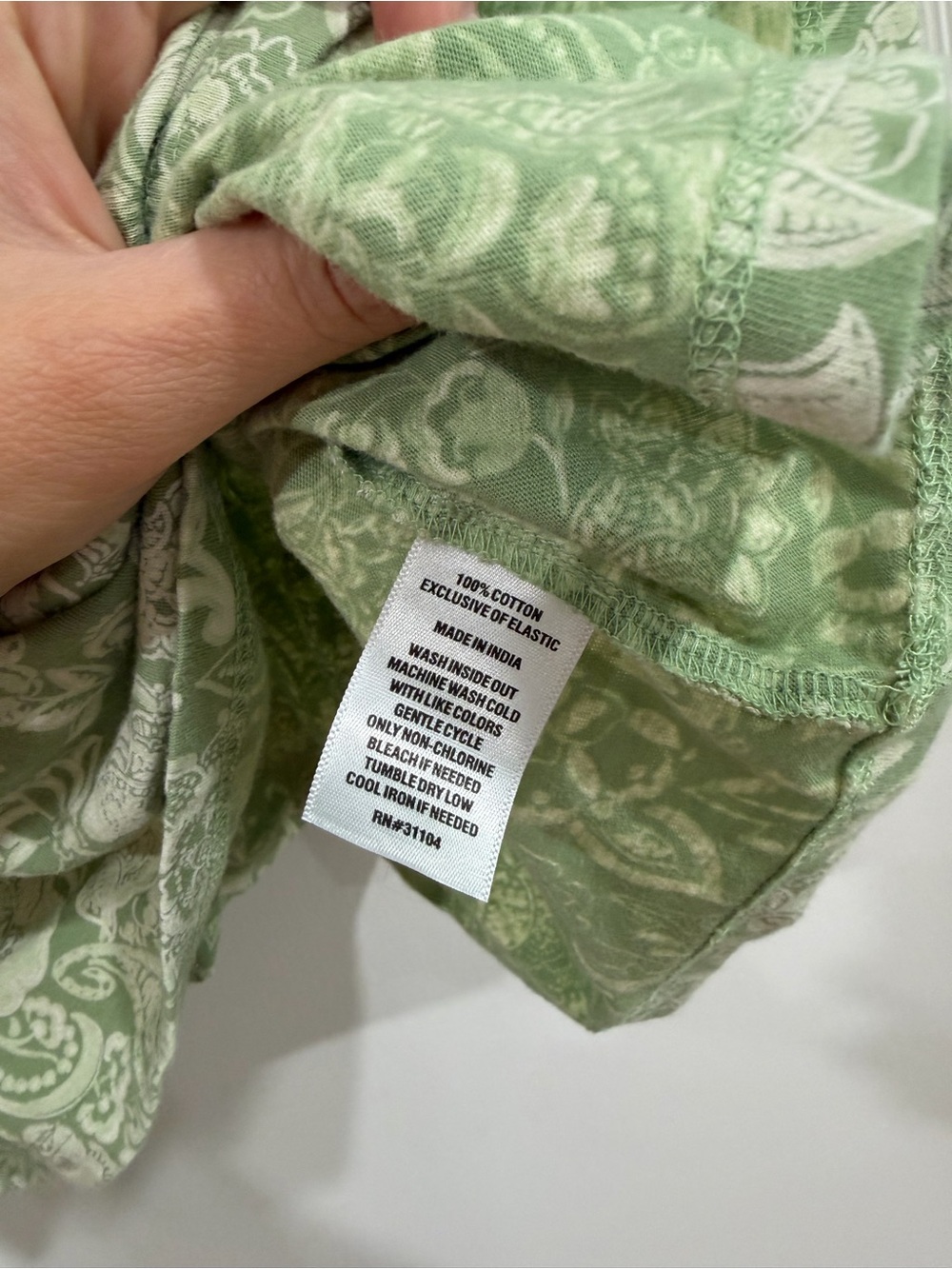 Wonderly Sage Green Smocked Peplum Blouse - Picture 3 of 5